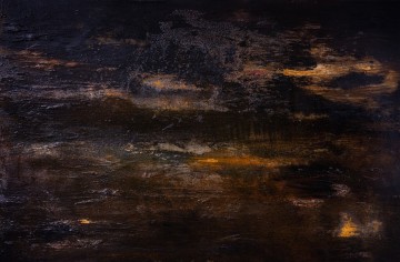 De zoektocht naar het begin 75x50cm