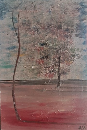 Horizon in de lente 38x25cm 0